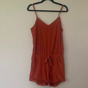 J. Crew Drop Waist Silk Romper Size XS